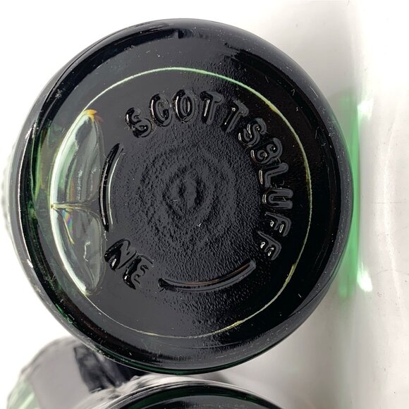 2 Vintage Coca-Cola Green Hobbleskirt Bottles Unopened Lowell MA Scottsbluff NE - Picture 9 of 9